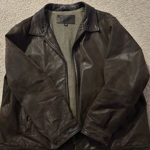 Sonoma Dark Brown Leather Jacket